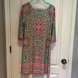 Fully lined just Taylor dress size 10